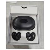 AI Translation Earbuds Real Time 144 Languages Translator Ear Buds Audifonos Traductores Ingles Espanol Wireless Clip On Earbuds Bluetooth Headphones for Travel Business Meeting Learning Black