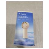 JISULIFE Handheld Portable Turbo Fan [16H Max Cooling Time], 4000mAh USB Rechargeable Personal Battery Operated Mini Small Pocket Fan with 5 Speeds for Travel/Outdoor/Vacation/Concerts - Brown