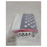 Universal Boat Flag Marine 12\"x18\" with 4 Boat Flag Pole Kits USA Flag with 50 Embroidered Stars