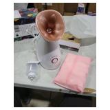 Colorfarm Facial Steamer Nano Ionic: Face Steamer Deep Cleaning Unclogs Pores - Humidifier Hot Mist Home Sauna Spa for Women Men Sinuses Moisturizing