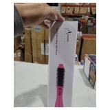 Aima Beauty One Step Hair Dryer & Volumizing Hot Air Brush, Ceramic Straightener Brush, Curler & Hot Comb 4 in 1 Salon Ionic Hair Brush, Rose Pink