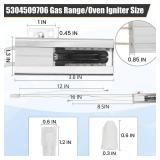 5304509706 Gas Oven Range Igniter Replace 316119301 316489402 316489408 WB02X10016 WB2X10016 Compatible with Frigidaire Kenmore GE Crosley Tappan Westinghouse Gibson HotPoint Range Oven/Stove