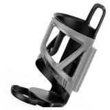 Lamicall Bike Water Bottle Holder - [Tracker Storage] [Adjustable Spring Design] Bike Cup Holder, Bicycle Drink Cage, Cycling Bike Water Bottle Cage with Screws Tool, for 2.28-3.39\" Diameter Bottles