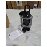 Lamicall Bike Water Bottle Holder - [Tracker Storage] [Adjustable Spring Design] Bike Cup Holder, Bicycle Drink Cage, Cycling Bike Water Bottle Cage with Screws Tool, for 2.28-3.39\" Diameter Bottles