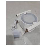 BGOVERSS White Noise Sound Machine with 20 Soothing Sounds, 10 Colors Night Light Sleep Machines Home Office Travel, 5 Timers and Memory Feature Sound Machine for Nursery Baby Kids Adults (White)