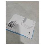 BGOVERSS White Noise Sound Machine with 20 Soothing Sounds, 10 Colors Night Light Sleep Machines Home Office Travel, 5 Timers and Memory Feature Sound Machine for Nursery Baby Kids Adults (White)