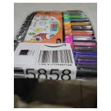 Shuttle Art Dry Erase Markers, 16 Colors