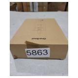 10Ft Extension Cord with Multiple Outlets, Flat Plug Power Strip Surge Protector with 10 Ft Long Cord, 6 Outlet 3 USB Ports (1 USB C), Multi Outlet Wall Plug for Travel, Dorm Room Essentials-Black