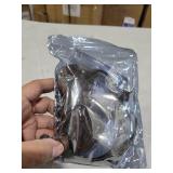 DiCUNO E26 Hanging Lantern Extension Cord Cable, Light Socket On Off Inline Cord Switch Control Lamp, 6.6 Feet (2M), Black, 1-Pack