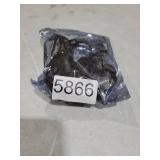 DiCUNO E26 Hanging Lantern Extension Cord Cable, Light Socket On Off Inline Cord Switch Control Lamp, 6.6 Feet (2M), Black, 1-Pack