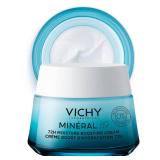 VICHY Mineral 89 Fragrance Free Cream, 72H Moisture Boosting Lightweight Cream, Hydrating Face Moisturizer with Hyaluronic Acid and Niacinamide, Suitable for All Skin Types