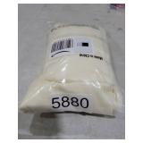 OWENIE Sheer White Curtains 63 Inch Length 2 Panels Set, Light Filtering Jacquard Clip Textured Window Curtain Panels for Nursery Room, Modern Rod Pocket Privacy Dining Room Curtains, 42x63 Inches