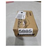 Kohree 320Lumen LED RV Porch Light Exterior Utility Light 12v Lighting Fixture, Replacement Lighting for RVs, Trailers, Campers, 5th Wheels. White Base, Clear and Amber Lenses Included