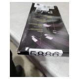 Pefei Tweezers Set - Professional Stainless Steel Tweezers for Eyebrows - Great Precision for Facial Hair, Splinter and Ingrown Hair Removal (Black)