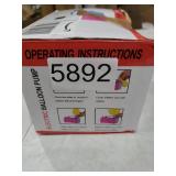 IDAODAN Electric Balloon Pump, Portable Electric Balloon Blower Machine Balloon Air Pump Dual Nozzle110V 600W Balloon Inflator for Party Decorations