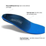 Plantar Fasciitis Insoles- Arch Support Insoles for Men Women, Shoe Inserts for Flat Feet, Orthotic Shoe Insole (Mens 12-12 1/2 | Womens 14-14 1/2)