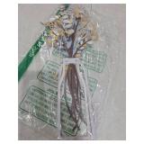 Pigort 3 Pieces Metal Flowers Wall Arts - Rustic Farmhouse Decor Beige Minimalist Flower Wall