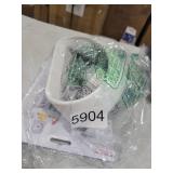 Munchkin Super Scoop Hanging Bath Toy Storage with Quick Drying Mesh, Grey