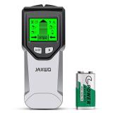 Stud Finder Wall Scanner - 5 in 1 Stud Finder Tool w/Microprocessor Chip and HD LCD Display, Stud Detector Beam Finders for the Center and Edge of Wood AC Wire Metal Studs Joist Pipe (misty Gray)