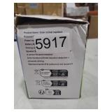 2Pack Deer Squirrel Rabbit Cat Repellent Outdoor Solar Ultrasonic Animal Repeller Waterproof Raccoon Deterrent with Motion Sensor to Keep Dog Skunk Possum Rodent Coyote Out of Garden Yard Farm