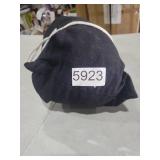 GOCAN Double Hammock 2 Person Extra Large 330X150cm Load Capacity 600Pound Canvas Cotton Hammock for Patio Porch Garden Backyard Lounging Outdoor and Indoor XXL(Black)