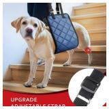 Adjustable Dog Sling Dog Lift Harness for Medium Dogs, Hind Leg Support Portable Soft Lift Support and Rehab Harness for Weak Rear Legs, for Senior, Injured, Disabled and After Surgery Dogs Medium