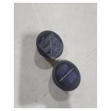 X-PREK 2 Pack Replacement Solar Light Parts(Top Size 2.76 inches, Bottom Size 2.36 inches),7 Lumens Warm White LED Light Bulbs Waterproof Solar Light Replacement Top