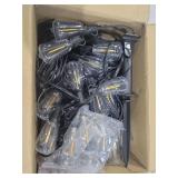 Stright Solar String Lights for Outside 120FT with Remote Control 8 Light Modes, Weatherproof Shatterproof ST38 LED Bulb 30 Sockets for Backyard Porch Cafe, Large Solar Panel