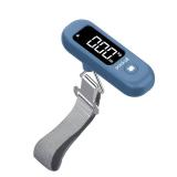 pack all 110 Lbs Luggage Scale, Digital Handheld Baggage Scale, Travel Suitcase Weight Scale with LCD Display, Navy