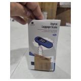 pack all 110 Lbs Luggage Scale, Digital Handheld Baggage Scale, Travel Suitcase Weight Scale with LCD Display, Navy