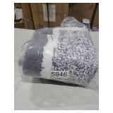 Pauwer Bathroom Rug Mat Set 3 Piece, Microfiber Shaggy Bath Set, Non-Slip Ultra Soft Carpet Mats, Absorbent with U-Shaped Toilet for Bathroom, Tub, Shower, Dark Grey