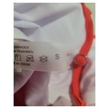 Tempt Me Red Athletic One Piece Swimsuits for Women Training Sport Tummy Control Bathing Suits Small