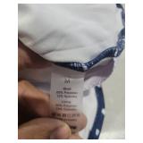 Eomenie Women One Piece Tummy Control Swimsuit Halter Scallop Trim Bathing Suits 1 Piece Vintage Ruched Slimming Swimwea - Mediumr