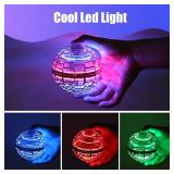 FLYNOVA Kids Light Up Magic Ball Toy,Hover Boomerang Spinning Cosmic Globe,Mini Spinner Drone Toys for Boys Girls Age 6-8-13,Indoor Outdoor Party Favors,Fun Family Game,Teens Christmas Birthday Gifts