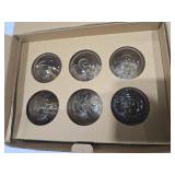 Helloify ST64 E26 LED Filament Bulb 5.5W 2700K Dimmable 6-Pack