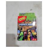 Mattel Games UNO Minecraft Card Game for Kids, Adults, Families & Parties, Deck & Special Rule Inspired by the Video Game, 2 to 10 Players