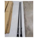 Heavy-Duty Tire Changing Tool Steel Tire Removal Pry Bar for Cars & Trucks, Portable 38.58" Lever with Anti-Slip Grip, Emergency Roadside Repair (Black)