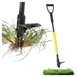 Weed Wrangler Weed Puller Tool - 39" Heavy-Duty Stand Up Weed Pulling Tool with Long Handle for Effortless Lawn & Garden Work - Perfect for Lawn, Yard, Garden, Crabgrass, Dandelions, & More.