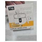T16 True Wireless In-Ear Earbuds Black Model X0047QLX19