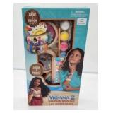 Disney Moana 2 Wooden Bangles Craft Kit - Retail: $15
