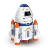 Light and Sound Space Rocket Play Set - Retail: $22