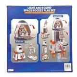 Light and Sound Space Rocket Play Set - Retail: $22