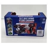 RC 360Â° Spins Stunt Cruiser Remote Control Car Blue Color - Retail: $7