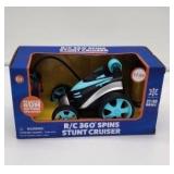 RC 360Â° Spins Stunt Cruiser Remote Control Car Blue Color - Retail: $7