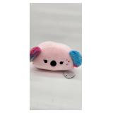 Pink Narwhal Plush with Rainbow Ears - Retail: $15