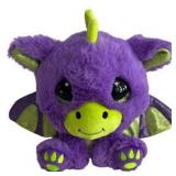 Purple Dragon Plush Toy - Retail: $12