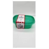 Christmas Food Storage Container Set - 2 Pack - Retail: $8