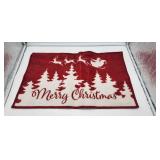 Christmas Santa Sleigh Kitchen Towel - Retail: $12