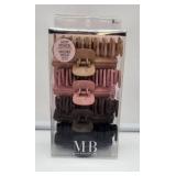 MHB Soft Touch Hair Clips Set - Retail: $12