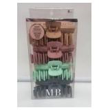 Must Have Beauty 8-Piece Hair Claw Clip Set - Retail: $12